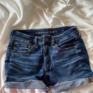 american eagle jean shorts